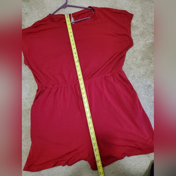 Shein Red Short Romper/Jumpsuit - Picture 9 of 9